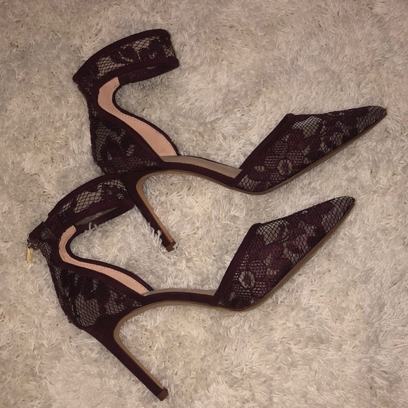 Essex Lane Shoes - Gorgeous burgundy high heels 👠
